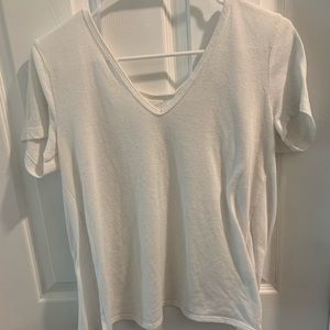 White Victoria’s Sport open back workout shirt